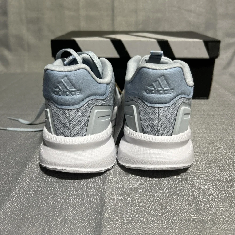 Adidas x PLR Path Kids Shoes Halo Blue Silver Metallic Glow Size 2 US New in Box